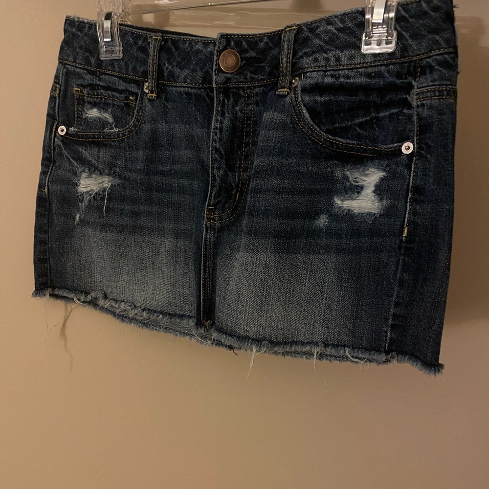 Denim is skirt